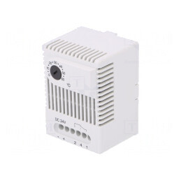 Senzor: termostat | SPDT | 16A | cleme cu şurub | Temp: -10÷60°C | IP20 | 01190.0-00