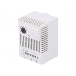 Termostat SPDT 16A cu Cleme și Șuruburi -10÷60°C IP20 | Electronic-mag.ro | Componente Electronice