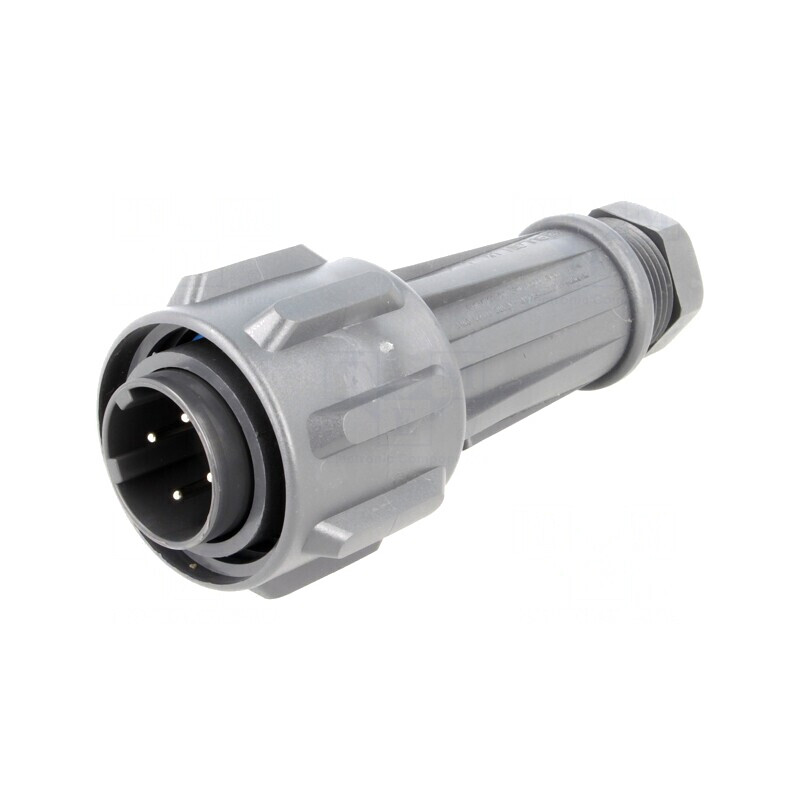 Conector Circular Mufă Tată 4 Pin Filet Interior | Electronic-mag.ro | Componente Electronice