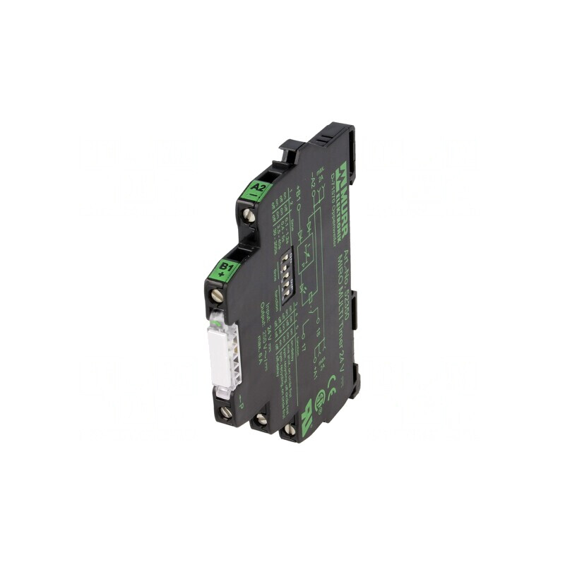 Releu Intermediar SPST-NO 24VDC 6A pentru Șină DIN | Electronic-mag.ro | Componente Electronice