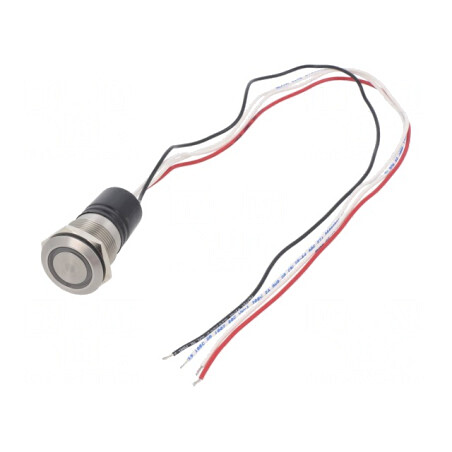 Comutator anti-vandalism 2 poziții SPST-NO 0,05A 24V DC IP66 | Electronic-mag.ro | Componente Electronice