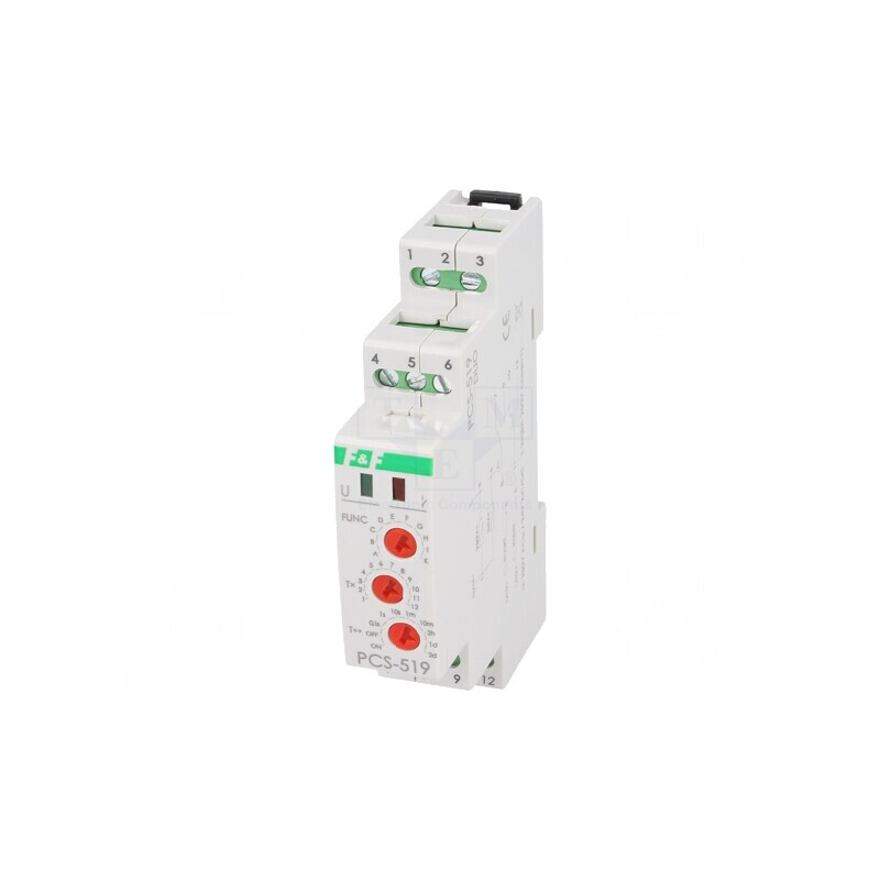 Timer DPDT 250VAC/8A 0,1s-24zile 24VAC/230VAC/24VDC | Electronic-mag.ro | Componente Electronice