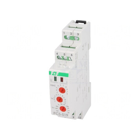 Timer DPDT 250VAC/8A 0,1s-24zile 24VAC/230VAC/24VDC | Electronic-mag.ro | Componente Electronice
