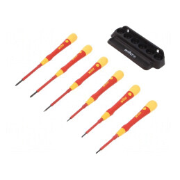 Kit Șurubelnițe Izolate de Precizie 1kVAC Phillips și Plată | Electronic-mag.ro | Componente Electronice