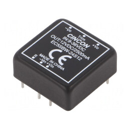 Convertor DC/DC 30W 9-36V la 12V 2500mA THT | Electronic-mag.ro | Componente Electronice