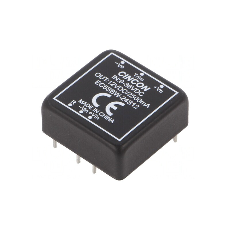Convertor DC/DC 30W 9-36V la 12V 2500mA THT | Electronic-mag.ro | Componente Electronice Convertor DC/DC 30W 9-36V la 12V 2500mA THT | Electronic-mag.ro | Componente Electronice