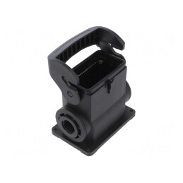 Carcasă pentru conectori HDC Han-Eco B 10B drept | Electronic-mag.ro | Componente Electronice
