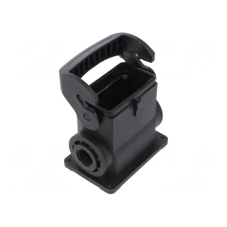 Carcasă pentru conectori HDC Han-Eco B 10B drept | Electronic-mag.ro | Componente Electronice