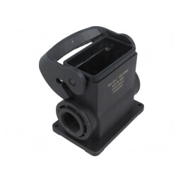 Carcasă pentru conectori HDC Han-Eco B 10B drept | Electronic-mag.ro | Componente Electronice