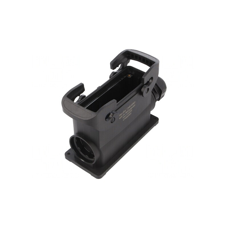 Carcasă pentru conectori HDC Han-Eco B 24B drept | Electronic-mag.ro | Componente Electronice