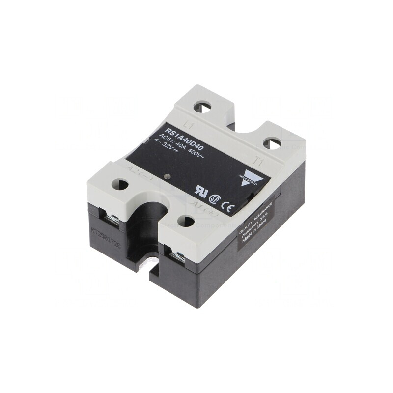 Releu Semiconductor 1-Fazat 40A 42-440VAC 4-32VDC | Electronic-mag.ro | Componente Electronice