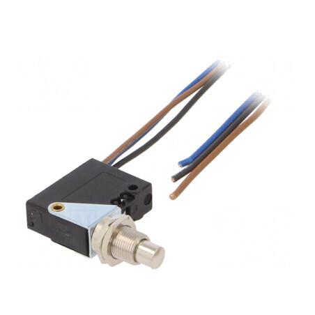 Limitator cursă bolt Ø7mm SPDT 8A cablu 0.5m IP67 | Electronic-mag.ro | Componente Electronice