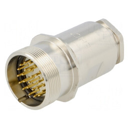 Mufă Tată Lipire pe Cablu 26 PIN 6.5-16mm M27 ZYLIN | Electronic-mag.ro | Componente Electronice