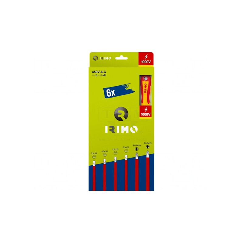 Set Șurubelnițe Izolate Phillips și Plată 6 Bucăți | Electronic-mag.ro | Componente Electronice