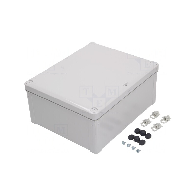 Carcasă Universală Policarbonat Gri 241x291x128 mm | Electronic-mag.ro | Componente Electronice