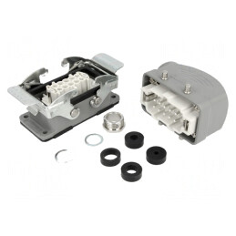 Conector HDC Tată Mamă S-E PIN 10B 10P | Electronic-mag.ro | Componente Electronice