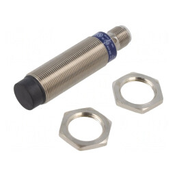 Senzor Inductiv NPN NO 12mm 10-58VDC M18 IP67/IP69K XS618B4NAM12 | Electronic-mag.ro | Componente Electronice