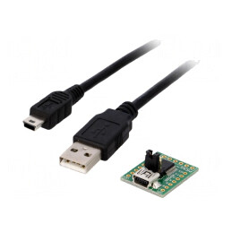 Kit Dezvoltare Microchip GPIO x8 MCP2200 ADM00393 | Electronic-mag.ro | Componente Electronice