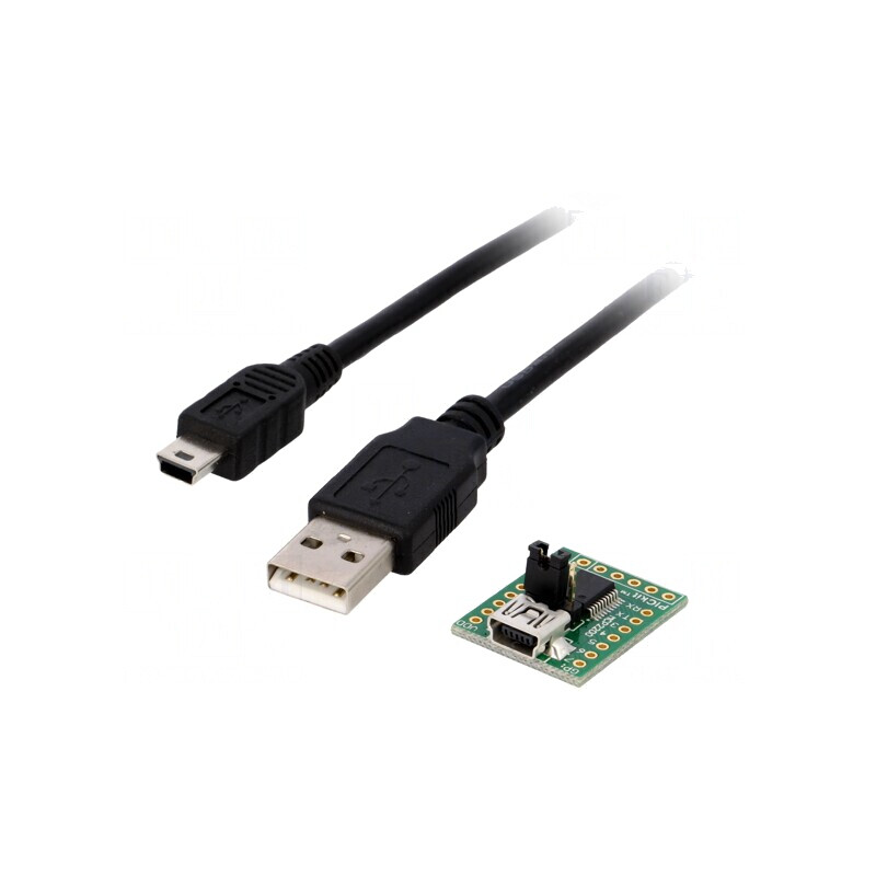 Kit Dezvoltare Microchip GPIO x8 MCP2200 ADM00393 | Electronic-mag.ro | Componente Electronice