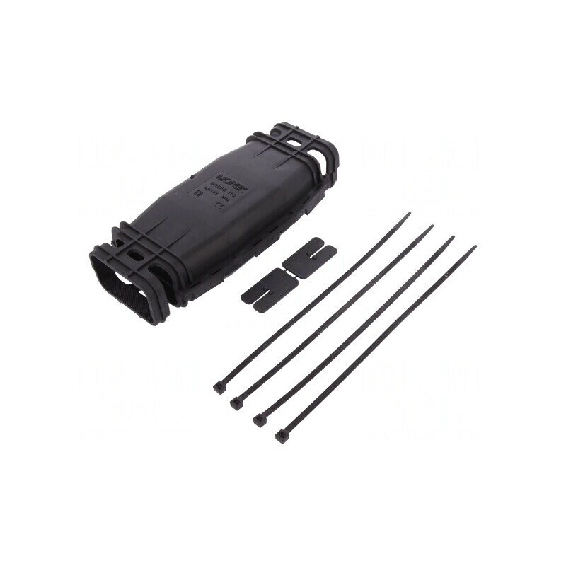 Mufă cu Gel IP68 Polipropilenă Neagră 180mm | Electronic-mag.ro | Componente Electronice Mufă cu Gel IP68 Polipropilenă Neagră 180mm | Electronic-mag.ro | Componente Electronice