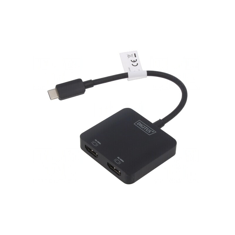 Adaptor HDMI HDCP 2.2, USB-C, Negru | Electronic-mag.ro | Componente Electronice