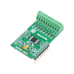 "ADAC Click Board A/D D/A Converter GPIO I2C AD5593R" | Electronic-mag.ro | Componente Electronice