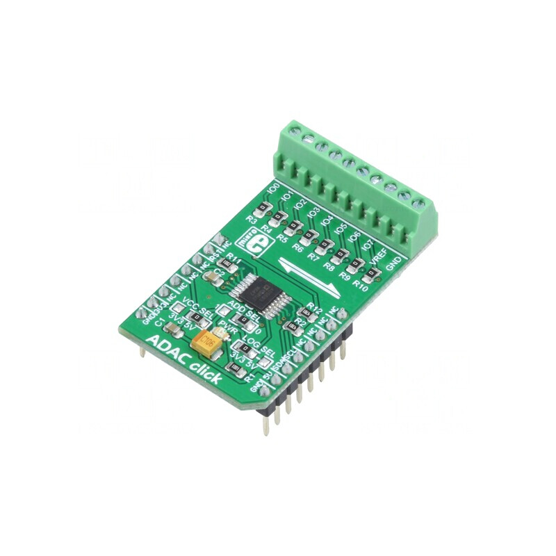 "ADAC Click Board A/D D/A Converter GPIO I2C AD5593R" | Electronic-mag.ro | Componente Electronice