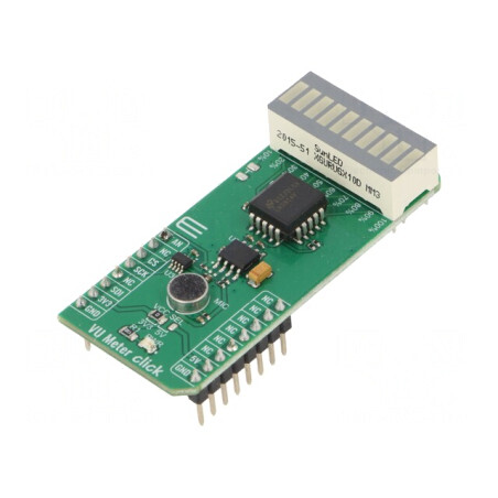 VU Meter Click - Analog Voltmetru SPI LM3914 Prototip | Electronic-mag.ro | Componente Electronice