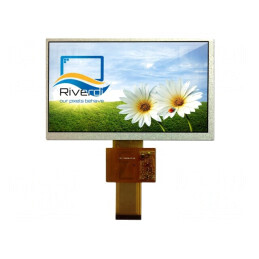 Ecran TFT 7" 800x480 LED 400cd/m2 | Electronic-mag.ro | Componente Electronice