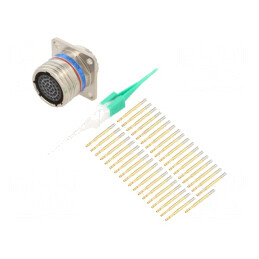 Conector Militar 15 MIL-DTL-38999 Seria III Mamă | Electronic-mag.ro | Componente Electronice