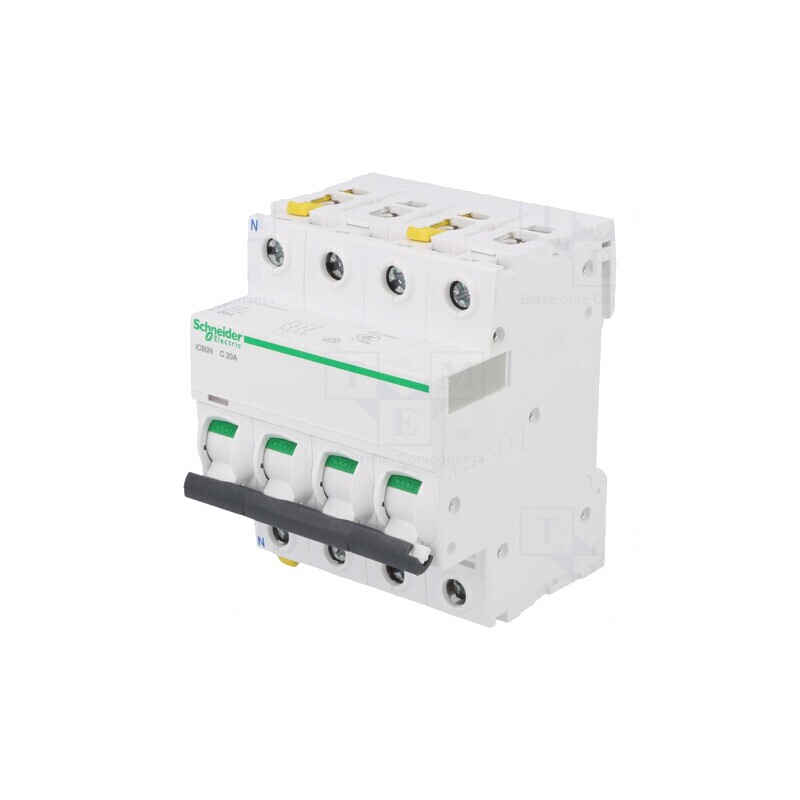 Întrerupător de supracurent 20A 3P 400V 6kA | Electronic-mag.ro | Componente Electronice