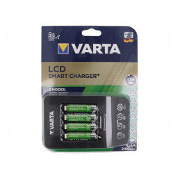 Încărcător LCD Smart Ni-MH AA/AAA | Electronic-mag.ro | Componente Electronice