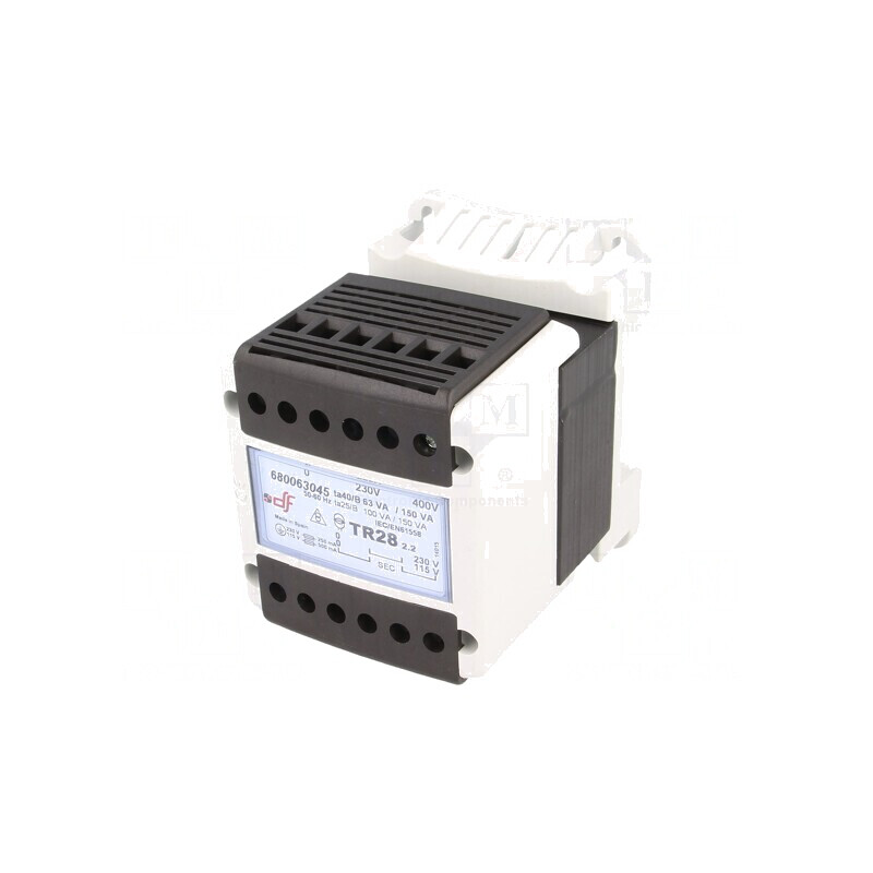 Transformator alimentare 63VA 230VAC/400VAC 115V/230V IP20 | Electronic-mag.ro | Componente Electronice Transformator alimentare 63VA 230VAC/400VAC 115V/230V IP20 | Electronic-mag.ro | Componente Electronice