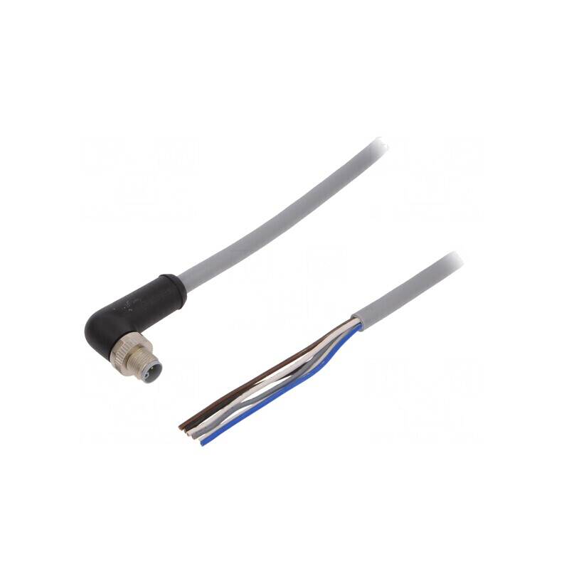 Cablu de conectare M12 unghi 3m IP67 | Electronic-mag.ro | Componente Electronice Cablu de conectare M12 unghi 3m IP67 | Electronic-mag.ro | Componente Electronice