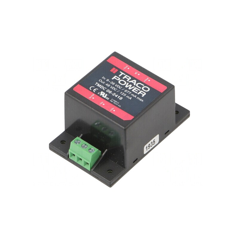 Convertor DC/DC 6W 9-36V la 48V 125mA 370kHz | Electronic-mag.ro | Componente Electronice Convertor DC/DC 6W 9-36V la 48V 125mA 370kHz | Electronic-mag.ro | Componente Electronice