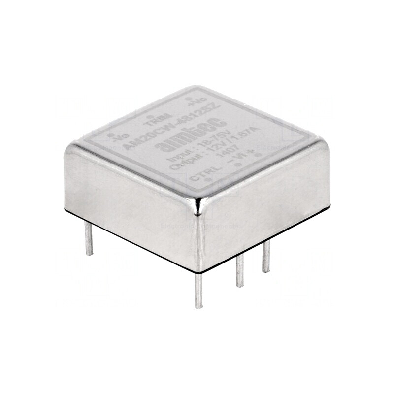 Convertor DC/DC 20W 18-75V la 12V 1.67A | Electronic-mag.ro | Componente Electronice