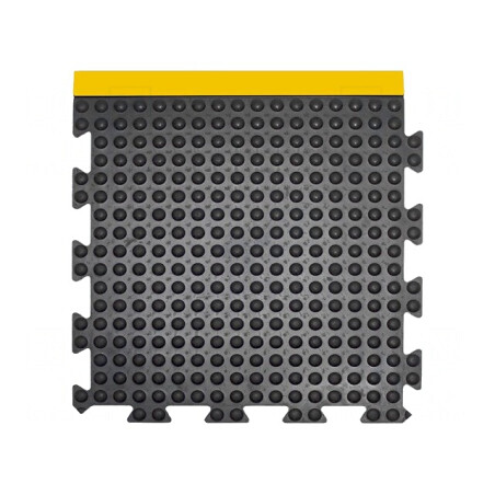 Covor anti-oboseală din gumă neagră 0,5m x 0,5m | Electronic-mag.ro | Componente Electronice