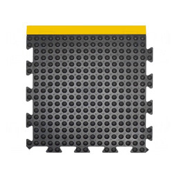 Covor anti-oboseală din gumă neagră 0,5m x 0,5m | Electronic-mag.ro | Componente Electronice