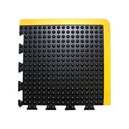 Covor Anti-Oboseală Guma Neagră 0.5m x 0.5m | Electronic-mag.ro | Componente Electronice