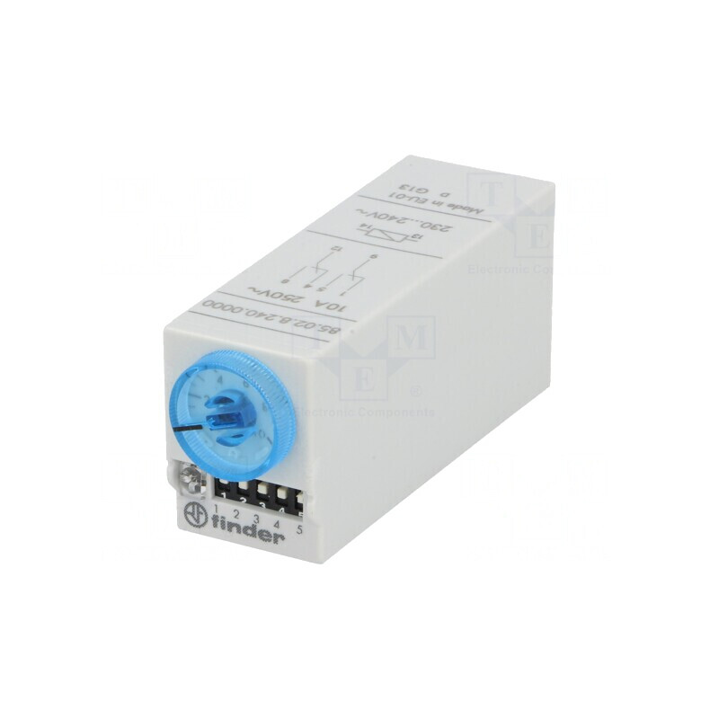 Timer 0,05s-100h DPDT 250VAC 10A 230V | Electronic-mag.ro | Componente Electronice Timer 0,05s-100h DPDT 250VAC 10A 230V | Electronic-mag.ro | Componente Electronice