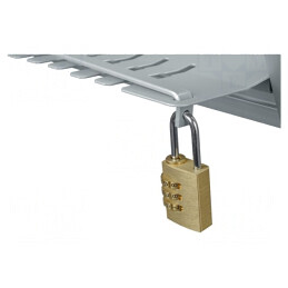 Grilaj cu Încuietoare din Oțel RIEGEL 6836 | Electronic-mag.ro | Componente Electronice