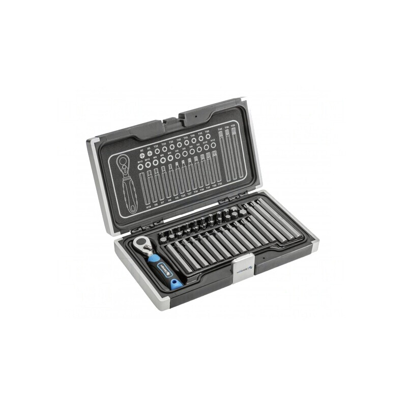 Set Capete Șurubelniță și Clichet HT1R466 | Electronic-mag.ro | Componente Electronice