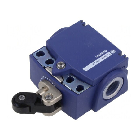 Limitator Cursă Manetă 20,2mm cu Rola Plastic 14mm 10A | Electronic-mag.ro | Componente Electronice