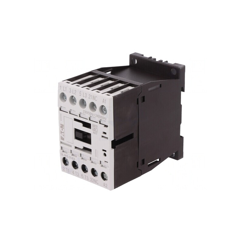 Contactor 3P 230VAC 15A cu 3 Contacte Auxiliare NC | Electronic-mag.ro | Componente Electronice