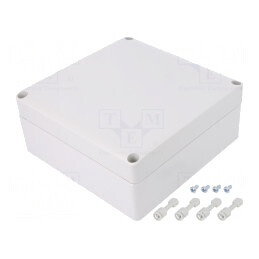 Carcasă Universală MPC Policarbonat 175x175x75mm | Electronic-mag.ro | Componente Electronice