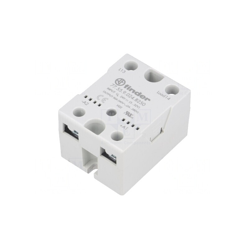 Releu Semiconductor 50A 1-Fazat 4-32VDC 21.6-280VAC | Electronic-mag.ro | Componente Electronice