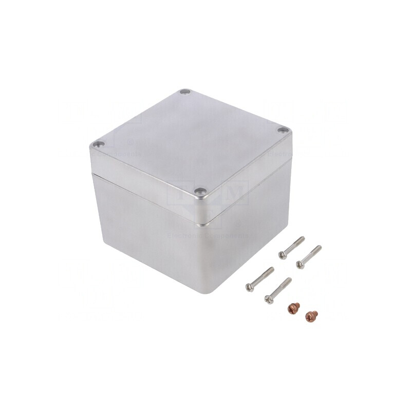 Carcasă Universală Aluminiu IP68 100x100x81mm | Electronic-mag.ro | Componente Electronice