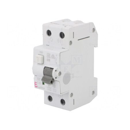 Întrerupător RCBO 25A 30mA 2P 230/400VAC IP20 | Electronic-mag.ro | Componente Electronice