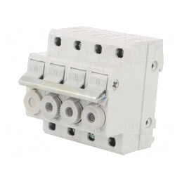 Separator cu Fuzibil 10x38mm 20A 400V 4P pentru Șină DIN | Electronic-mag.ro | Componente Electronice