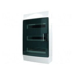 Carcasă pentru aparatură modulară IP41 gri 36 module | Electronic-mag.ro | Componente Electronice